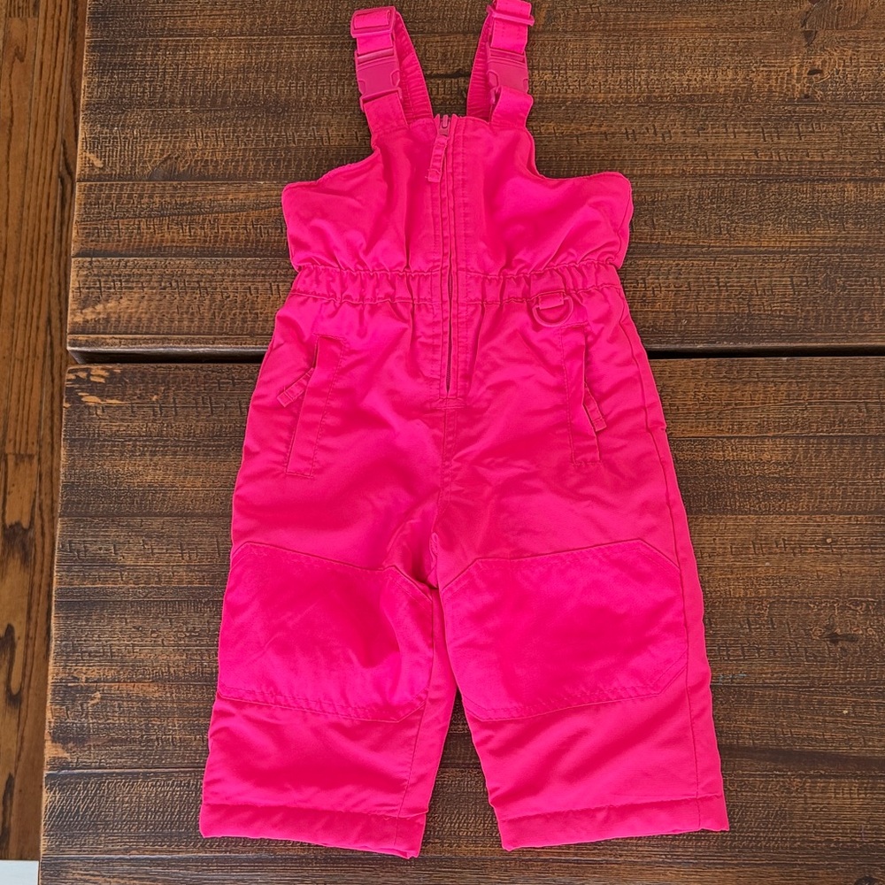 Wonderkids Hot Pink Kids Overalls